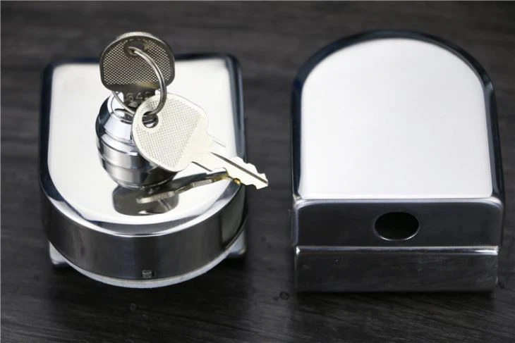 Glass Door Locks No Drilling