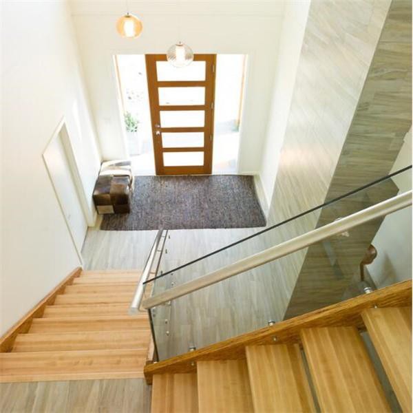 Floating Stairs With Glass Railing